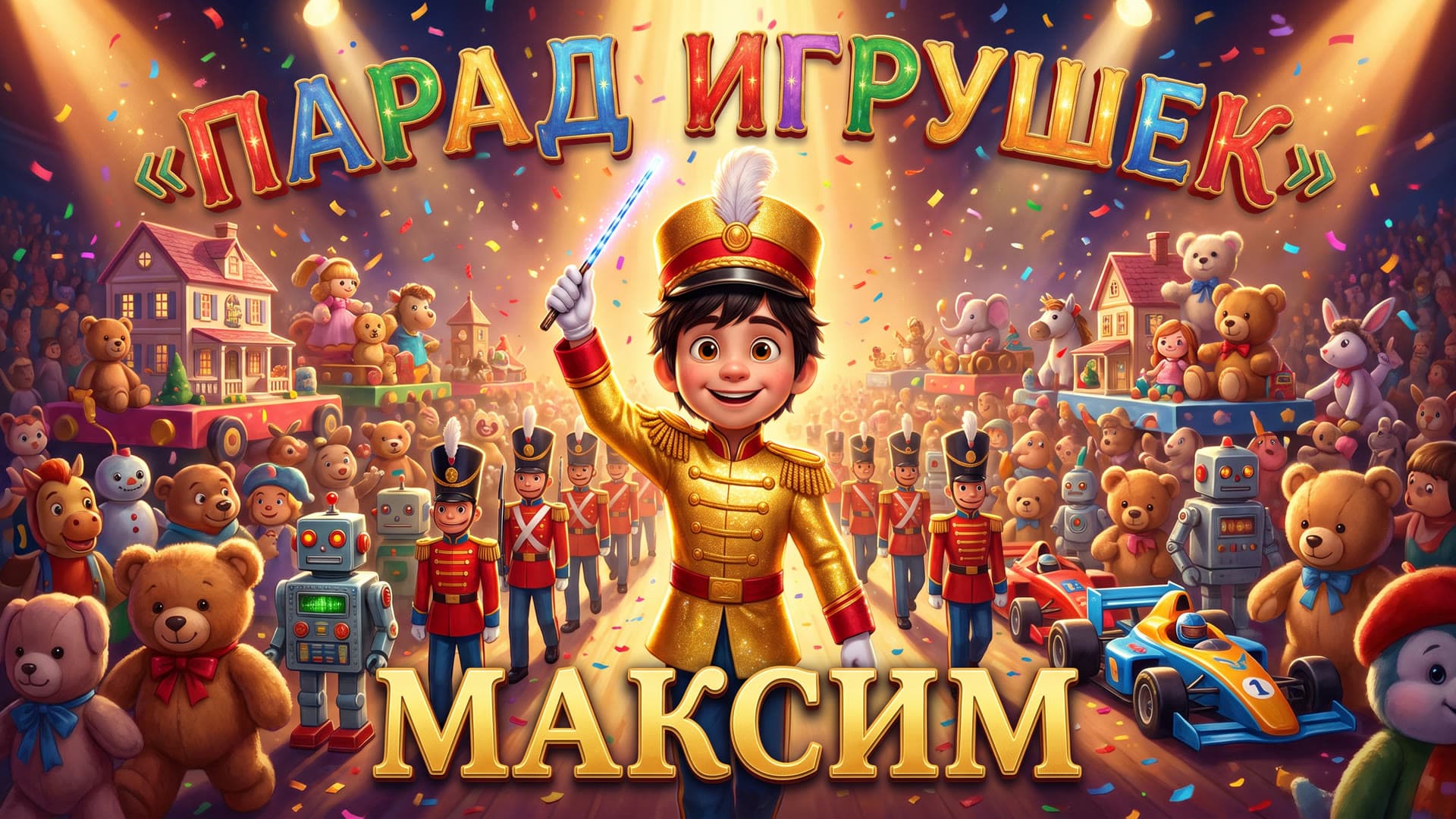 Подарок мальчику 3 года: мультфильм, где герой — он сам