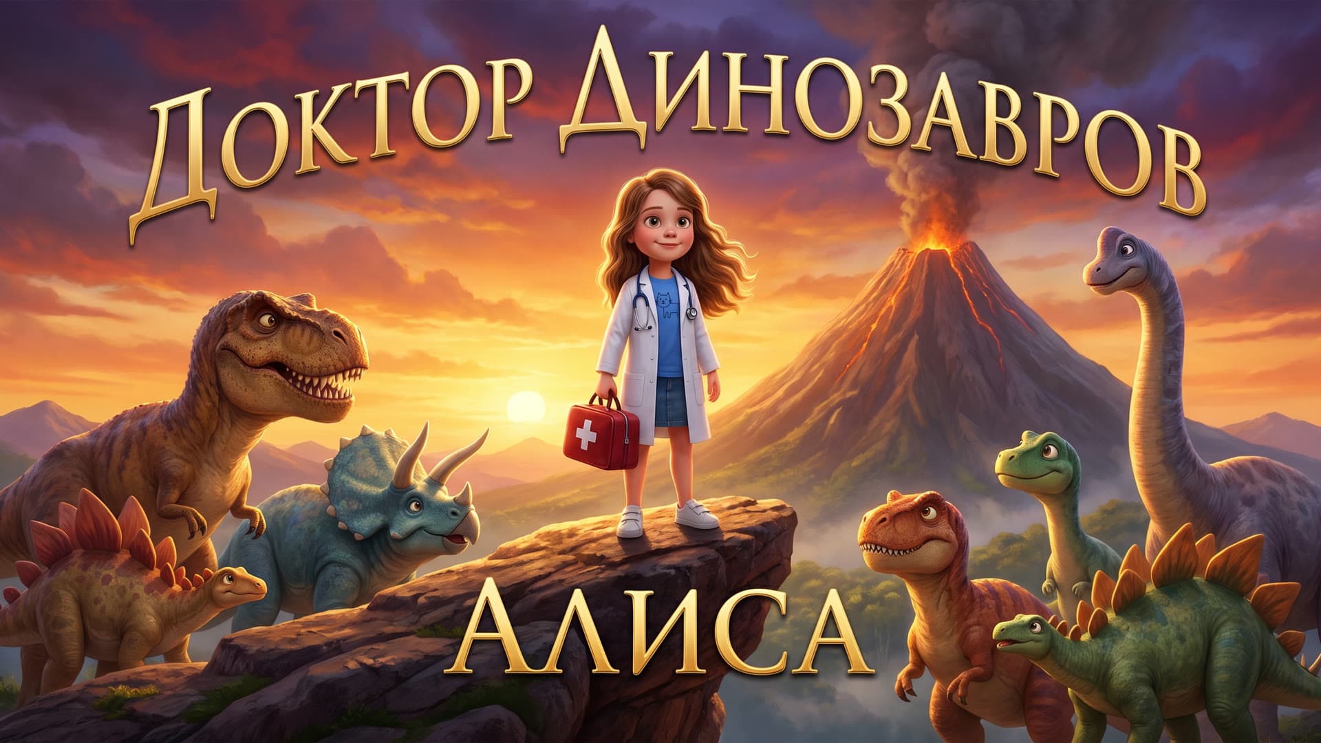 Мультфильм про динозавров, где главный герой — ваш ребёнок