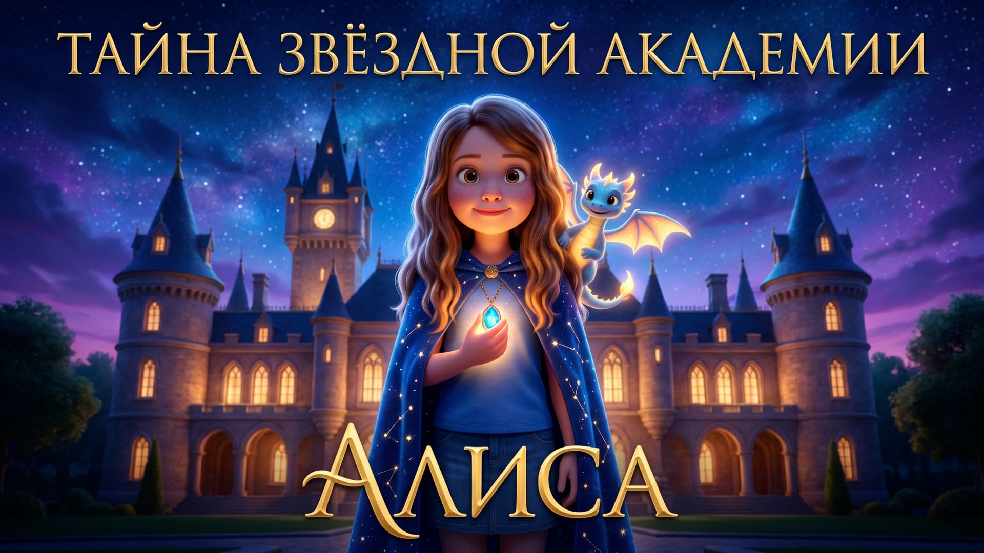 Мультфильм про волшебство и магию, где главный герой — ваш ребёнок